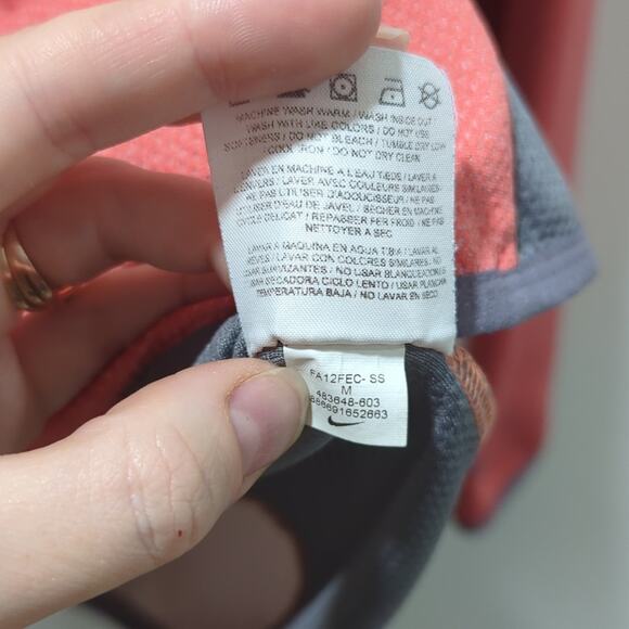 Nike Golf Tour Performance 1/4 Zip Sweater Womens Size M Dri-Fit Stand Up Collar - Picture 9 of 9